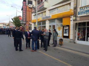 KAYSERİ'NİN DEVELİ İLÇESİNDE BİR BANKA MÜDÜRÜ SİLAHLA VURULARAK ÖLDÜRÜLDÜ. (MAHMUT KILINÇ/KAYSERİ-İHA)